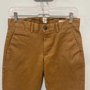 Gap pants 28x30 Slim in Palomino Brown